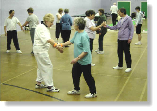 "Aiki-Robics" - Aikido with music - Classes for the over 50's